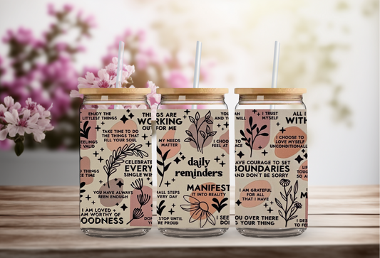 Affirmations (UV7 Tumbler wrap)