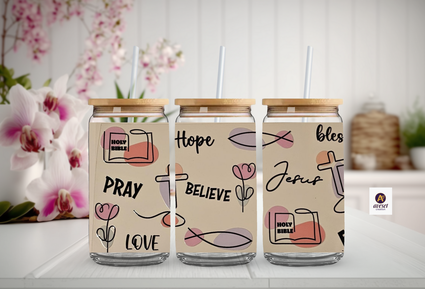 Hope & Believe (UV9 Tumbler wrap)